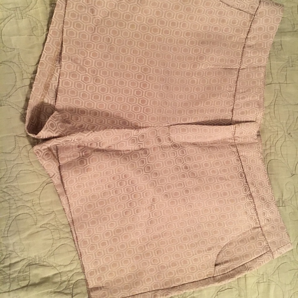 Metaphor champagne colored shorts